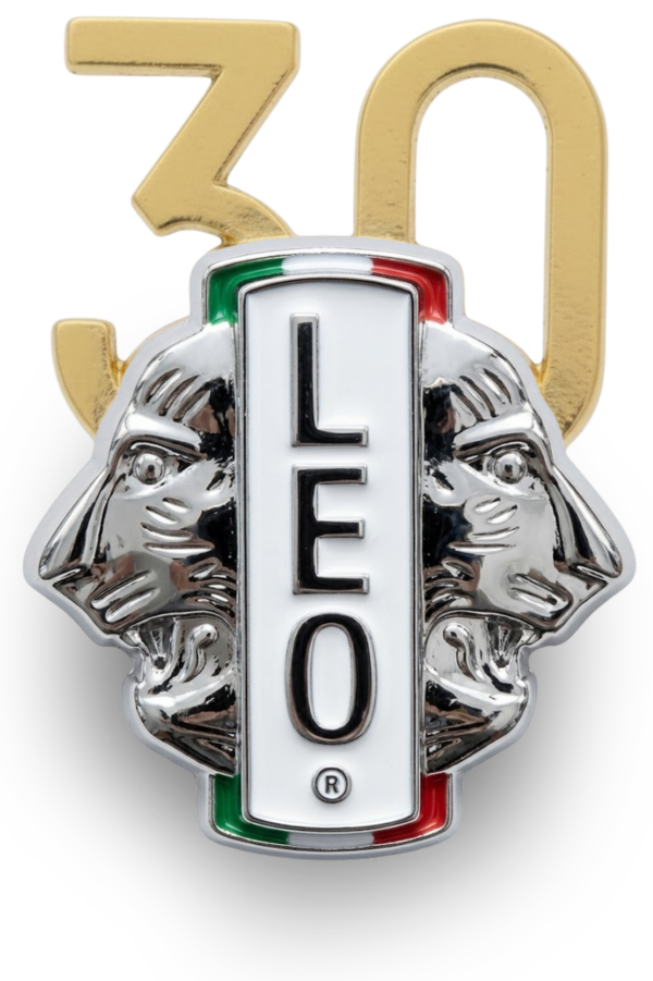 Spilla 30esimo Leo Club Italia